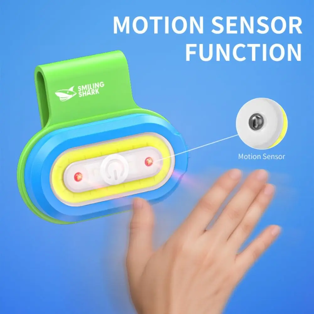 4 Lighting Modes Multifunctional Fishing Light Clip Rechargeable Fishing Rod Light Plastics Magnetic Attraction Warning Light