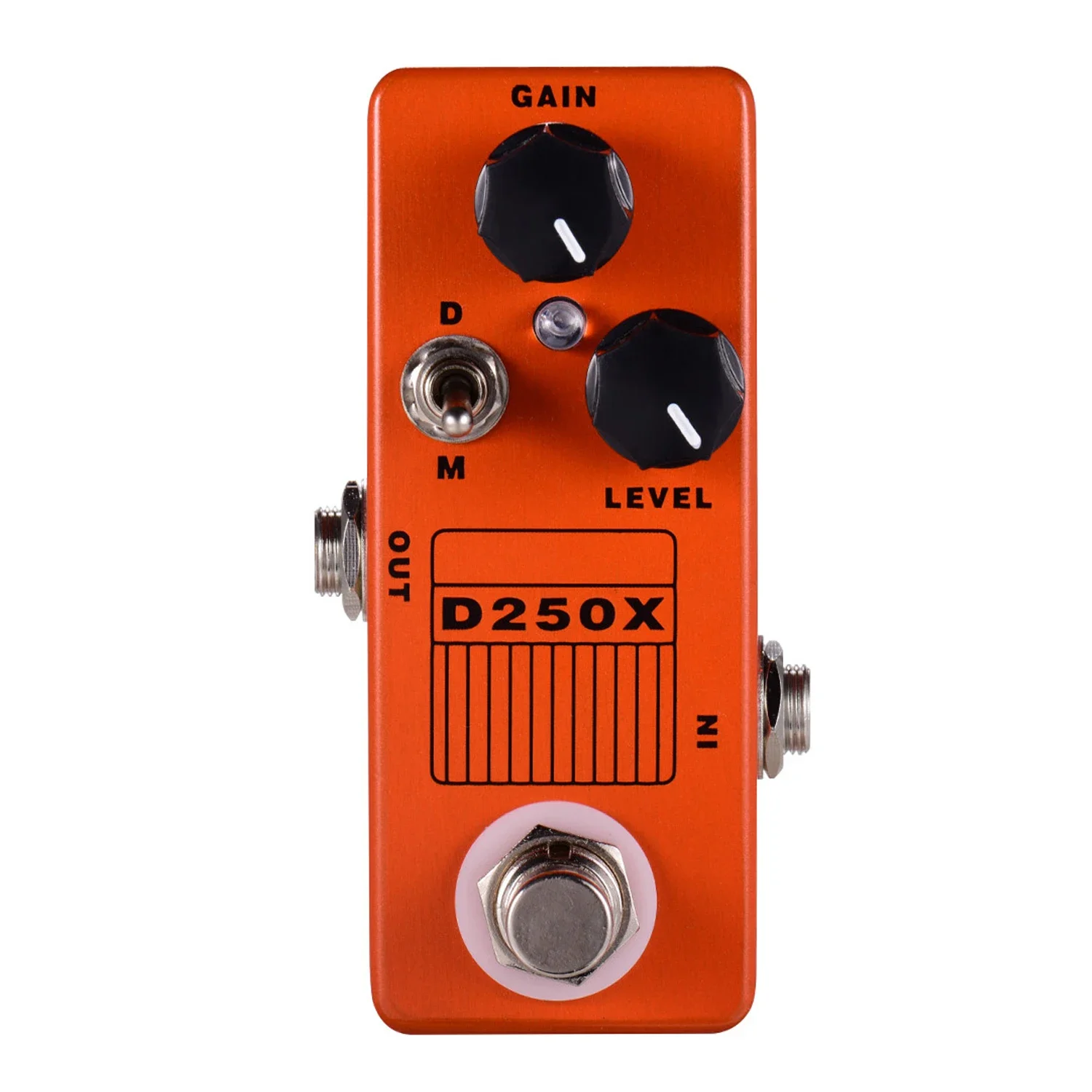 Mosky Pedal De Guitarra D250X D0D250 OVERDRIVE PREAMP Guitar Pedal Two Gear Overload Distortion Front Stage 250 Preamp Overdrive