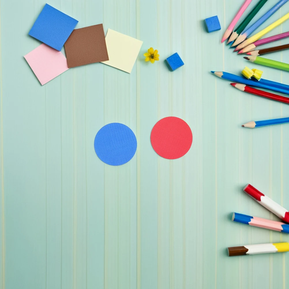 

36Pcs Carpet Spots Colorful Touch Fastener Classroom Dots Kids Learning Rug Markers Floor Spot Markers for Preschool