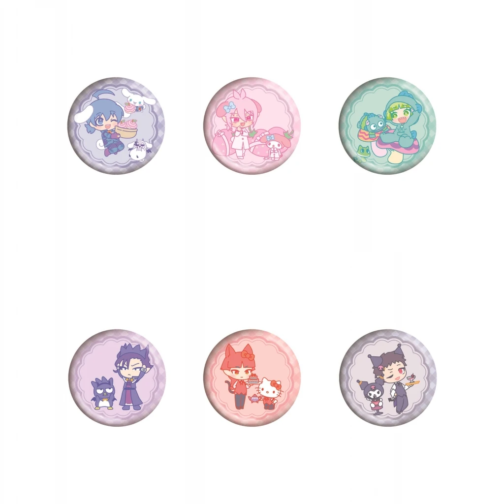 58mm Anime Miseki-san wa Sama-sama!! Shuuzou Nijou Asmodeus Alice Cosplay COSTUME Accessories Badge Pin SPTE Tinplate Brooch