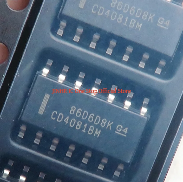 New, 20PCS CD4081 CD4081BM96, SOIC-14, Logic gate IC
