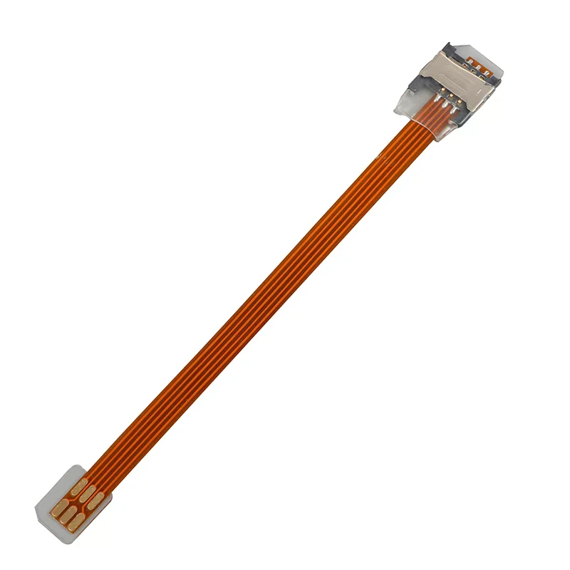 SIM Card Extension Cable 2FF SIM Standard Reverse Extension Cord Mobile Phone Signal Extension Cord