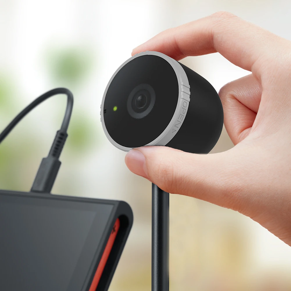 For Switch 2 Desktop Camera USB-C Camera Video Recording Camera with Heat Dissipation Hole HD Video Camera For Nintendo Switch 2