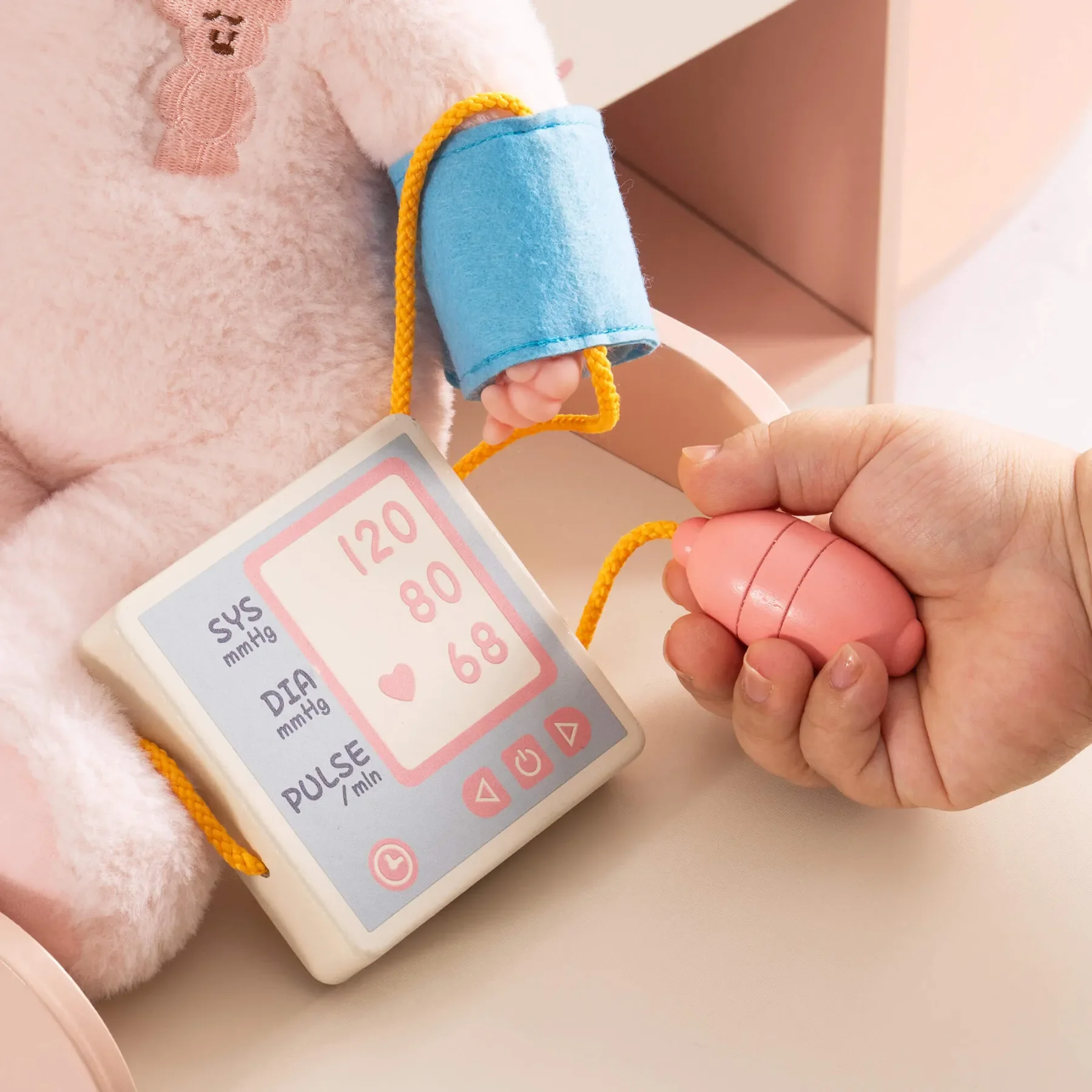 Robotime Robud Houten Doctor's Activity Center Speelgoedset Ziekenhuis Speel Doctor Rol Speelgoed voor Jongen Meisje Cadeau