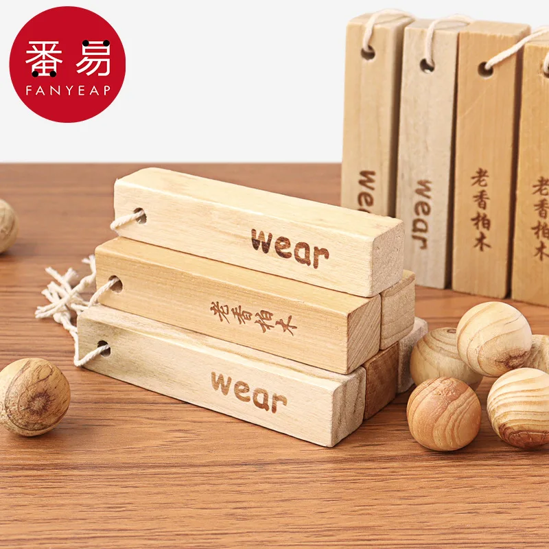 Mothballs A1-Camphor wood strips and balls Home dormitory wardrobe Cloakroom drawer Deodorant clothes moisture-proof