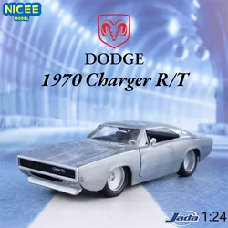 1:24	Dom’s 1970 Dodge Charger R/T High Simulation Diecast Car Metal Alloy Model Car Children's toys collection gifts J9