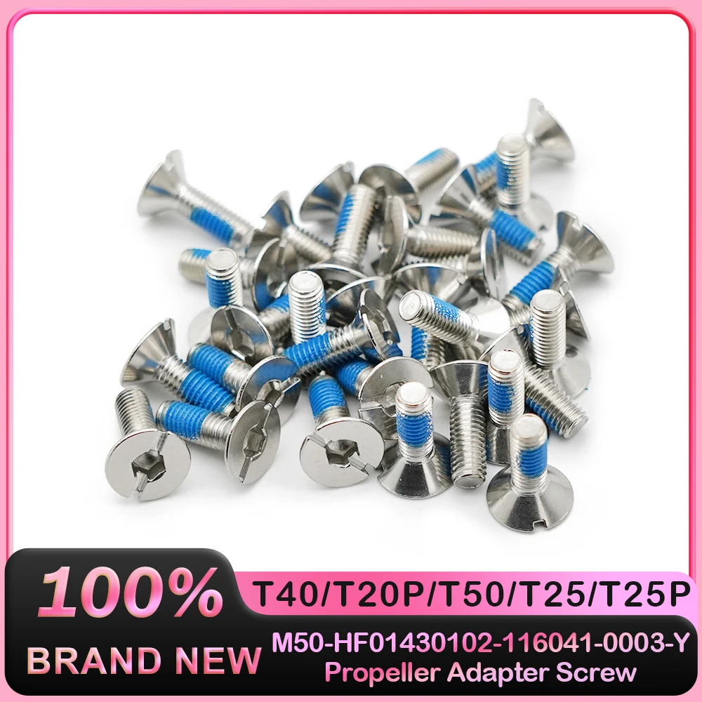 

8/16/32/64PCS DJI Agras T40/T20P/T50/T25/T25P M50-HF01430102-116041-0003-Y Propeller Adapter Screw Agriculture Drone Accessories