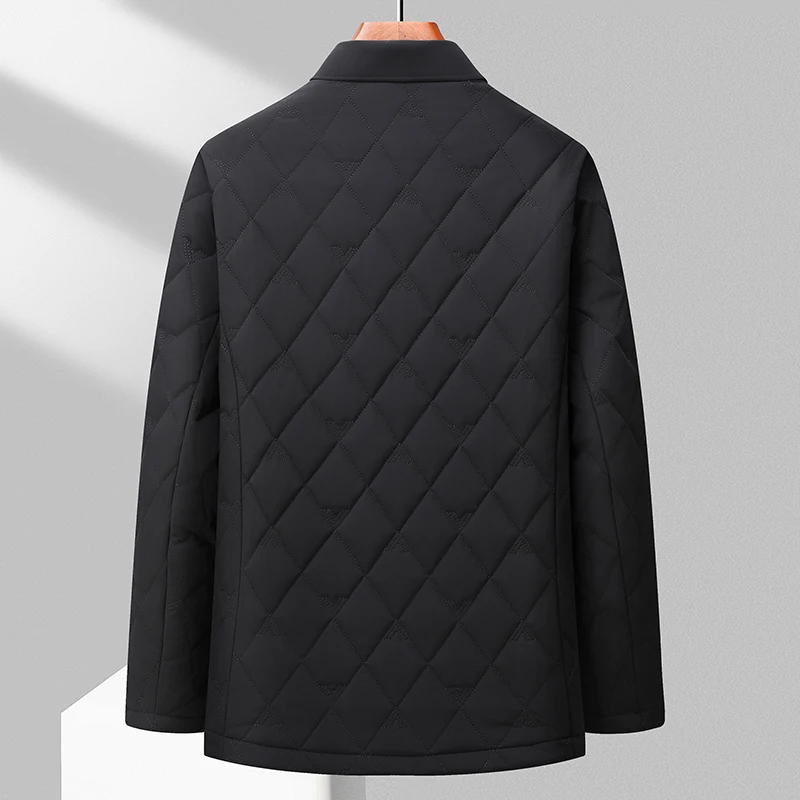 Men's Fashion Windbreaker Parka Men Clothing Coat Streetwear Male Jacket Windproof Casual Autumn Winter Warm Hombre New