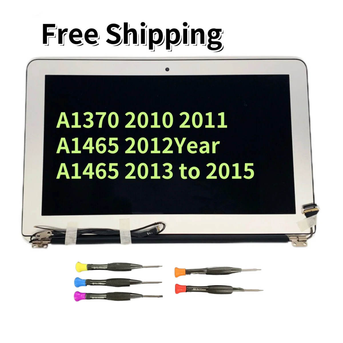 

EMC 2393 2471 2558 2631 2924 New for MacBook Air 11.6" A1370 A1465 Screen Display Full LCD Assembly 2010-2015Year