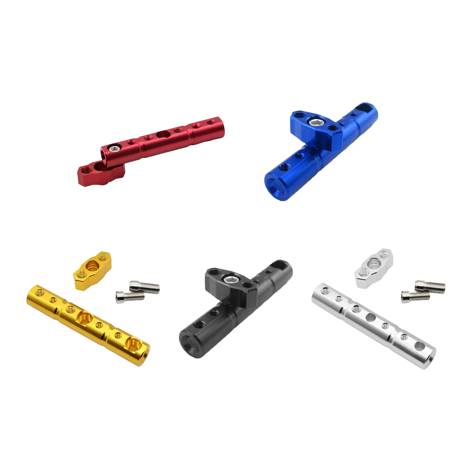 Motorcycle Extend Adapter Holder Motorbike Crossbar Base Universal CNC Extension Rod Wear Resistance Extender Bracket