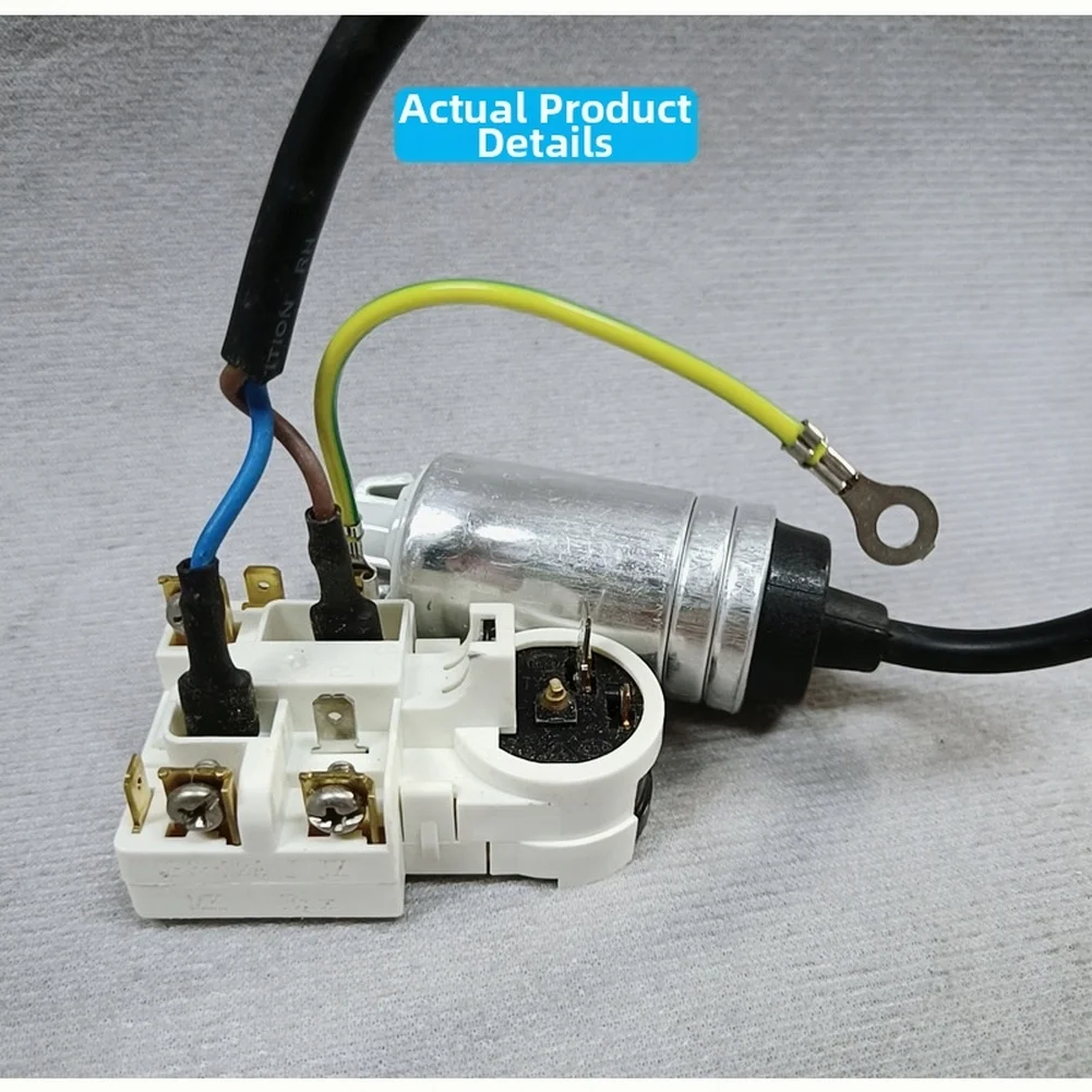 Compressor Starter Protector PTC Relay With 3.5UF Capacitor For Haier Refrigerator Cooling System Repair Part