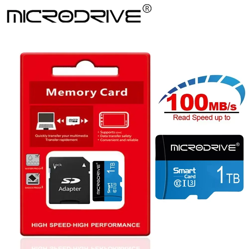 Micro TF SD Card Memory Card Hight Speed Micro MIni SD Card 1TB 512GB 256GB 128GB SD TF Flash Card For XIaomi Camera PC