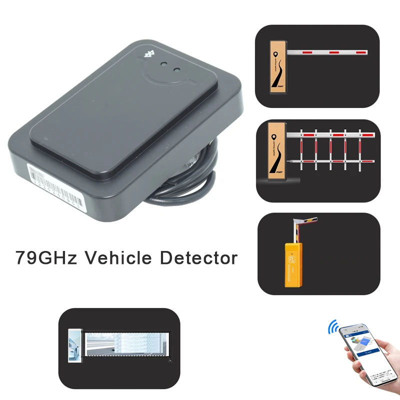 Радарный детектор автомобиля 79 ГГц, замена петли детектора, поддержка отладки через приложение для системы парковки автомобиля