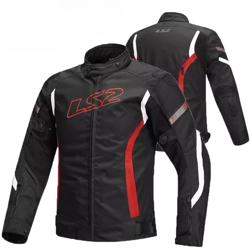 

Мотоциклетная куртка Four Seasons, защитная от падений, для мужчин и женщин, износостойкая, водонепроницаемая, для мотокросса.