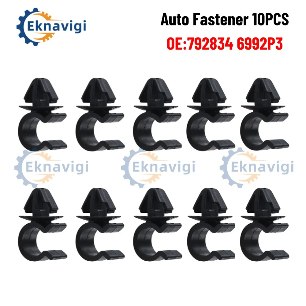 10PCS Car Hood Support Clip Fastening Clip for AX Evasion C2 C3 C4 2006-2019 Trafic Opel OE:792834 6992P3