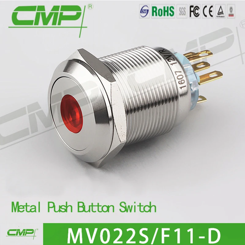 22Mm Round Metal Mo…