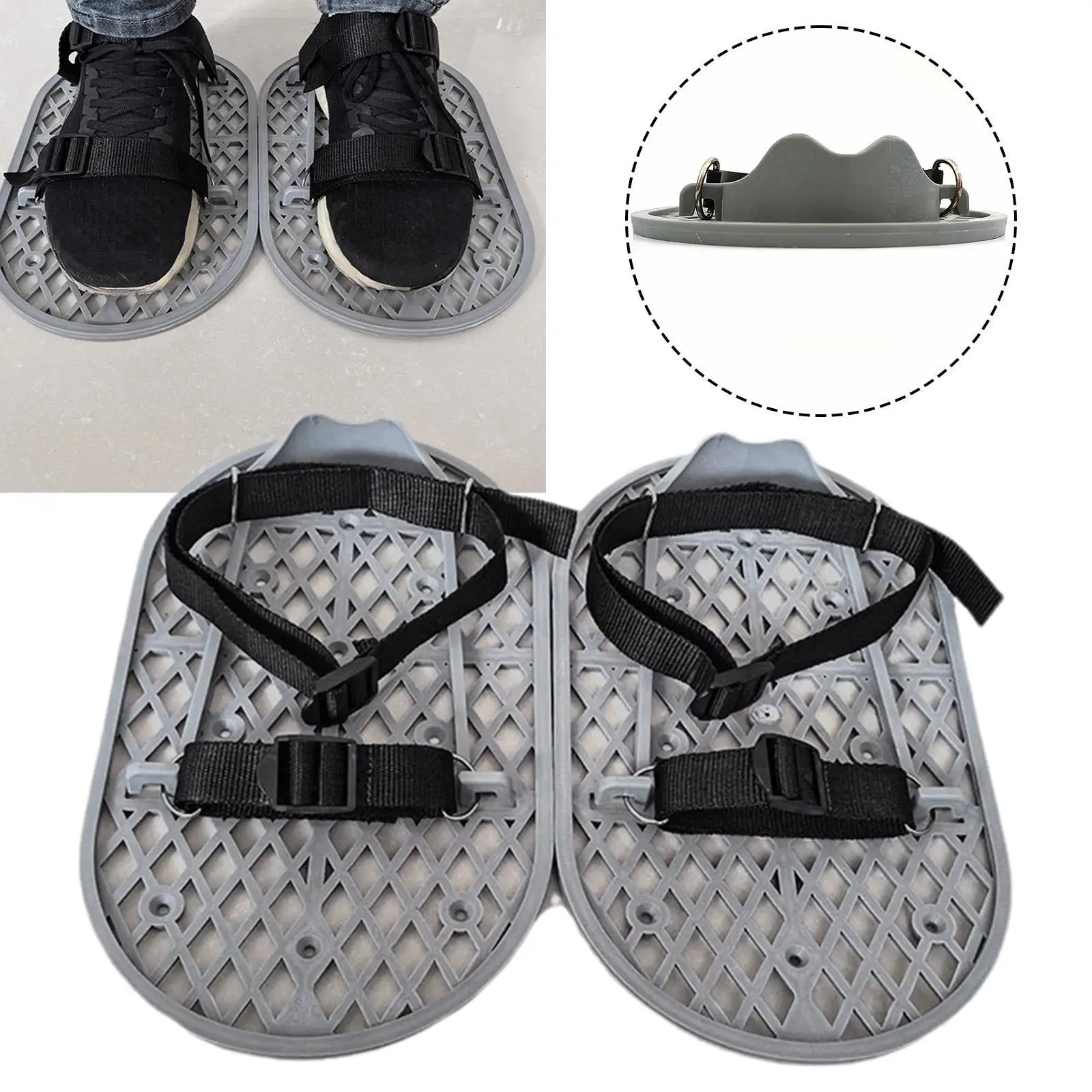 Concrete Finishing Shoes Floor Construction Shoes Easy to Use Lightweight