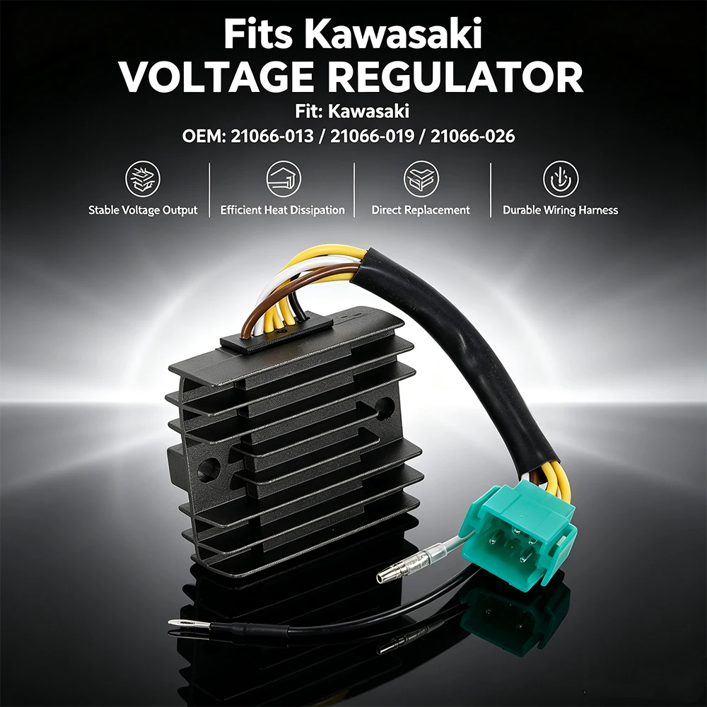 21066-013 21066-019 Rectifier Voltage Regulator For Kawasaki KZ900 Z1 KZ900A/C KZ1000A1/a2 KZ1100B GP  KZ1300A/B KZ1000G J K M R
