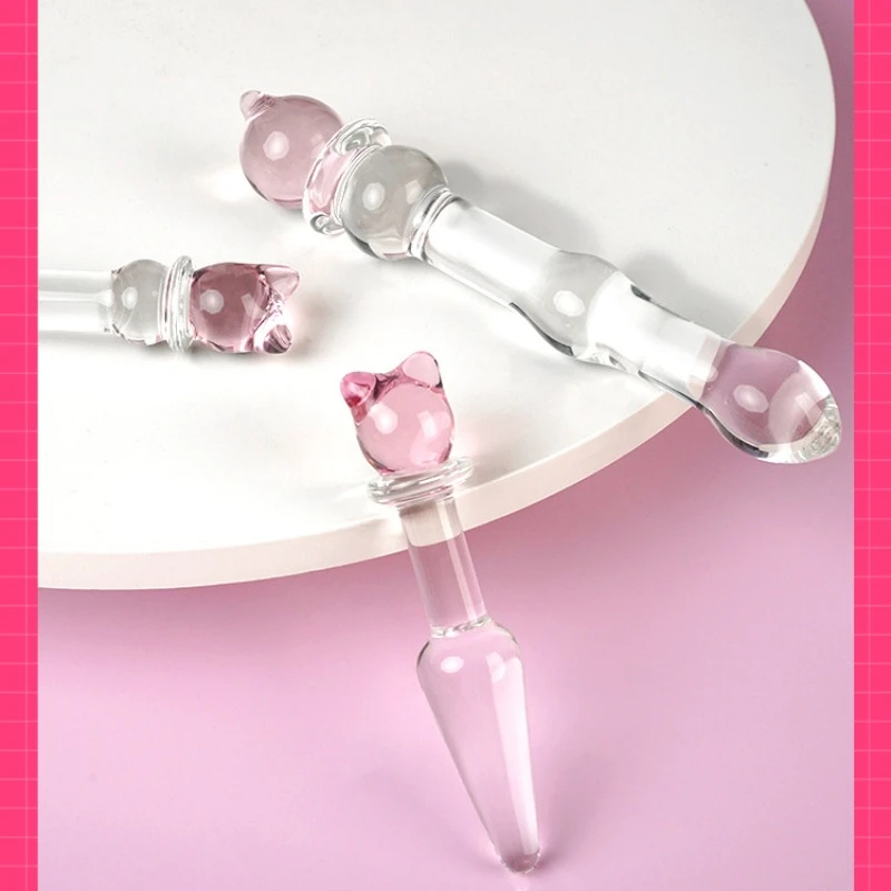 New 3 Sizes Anal Plugs Smooth Anal Trainer for Men and Women Anal Expansion Masturbation Vibrator Vaginal Stimulator Adult Toys