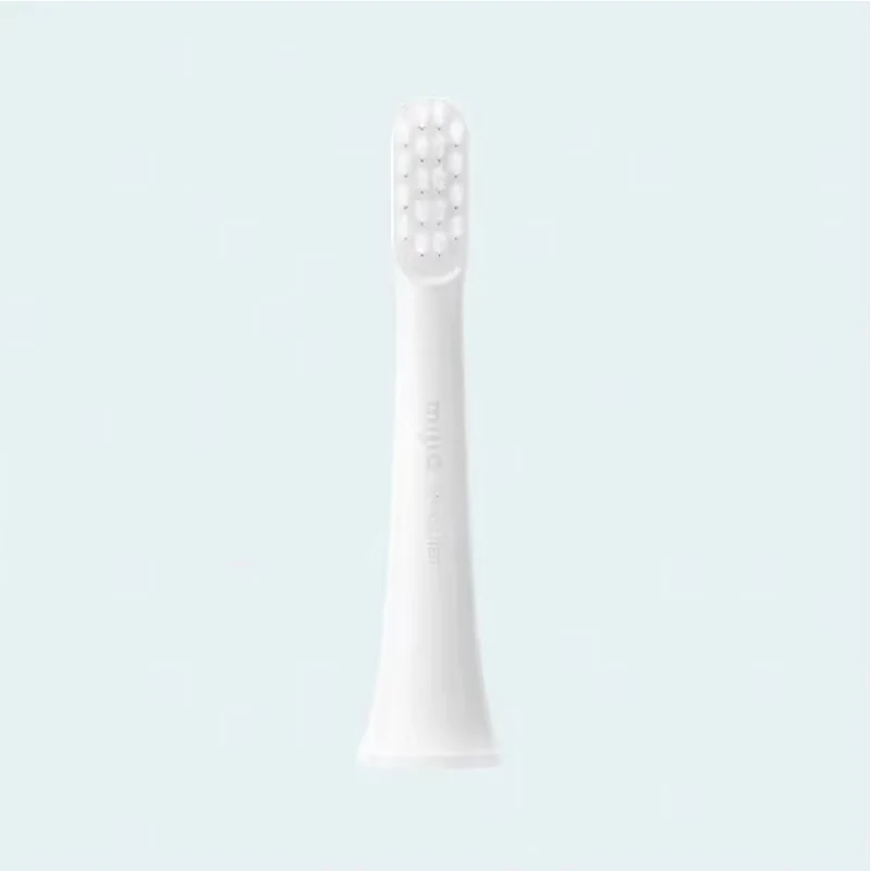 XIAOMI MIJIA T100 فرشاة أسنان كهربائية بالموجات الصوتية رأس فرشاة بديلة أصلية، مع 3 قطع رؤوس بديلة لفرشاة الأسنان، شعيرات ناعمة