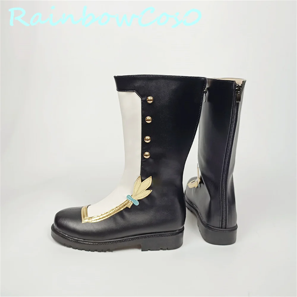 Conjunto de estrellas Shino Hajime, zapatos de Cosplay, botas, juego de Anime, fiesta, Halloween, Navidad, W2384