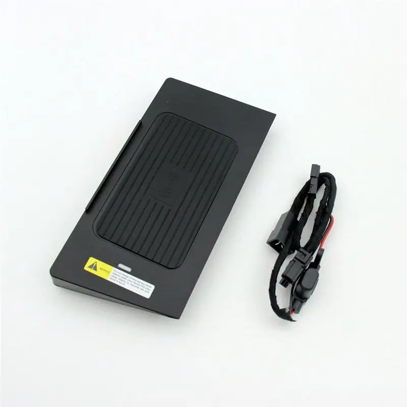 ABHX-Car Wireless 15W For Creta 2024 Phone Holder Center Console Fast Charging Pad Accessories