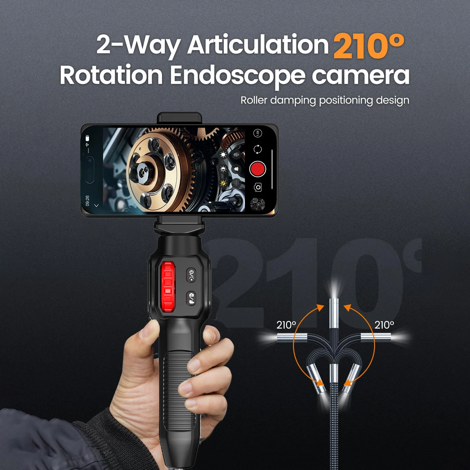 Endoskop Industri Artikulasi O - Endoscope Inspection Camera ulasan dan harga