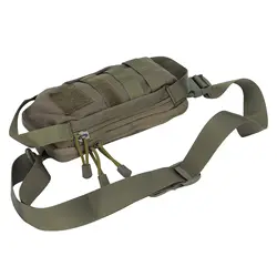 Bolso táctico de pecho impermeable para hombre, senderismo y camping