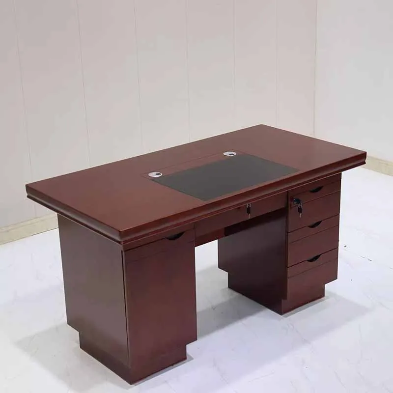 Brown Household Office Desk Drawer Upgrade Modern Executive Wooden Computer Desks Study Storage Escritorio Oficina Furniture