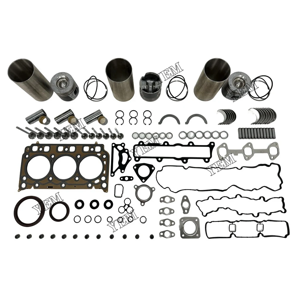 D18 Overhaul Rebuild Kit With Gasket Set Bearing-Valve Train For Doosan Engine Spare Parts