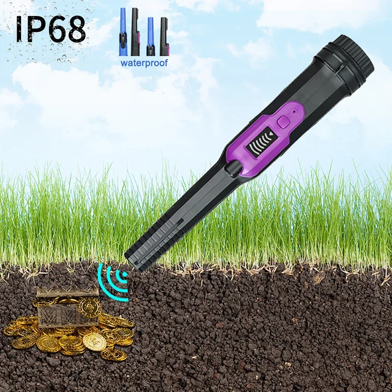 Waterproof Portable Handheld Metal Detector Pointer Professional Underground Gold Detector Assist Tool Partial  Pinpointer