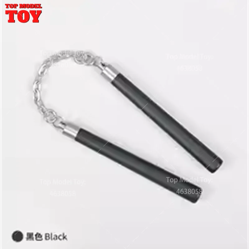 ZYTOYS ZY3009 Metall-Nunchaku im Maßstab 1:6, 15,8 cm, Szenenzubehörmodell für 12'' männliche Soldaten-Actionfiguren-Puppen