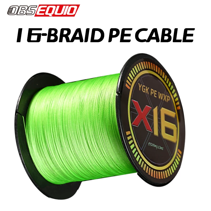 NEW Upgrade X16 Multifilament Multicolor Braided PE Fishing Line Super Strong25/32/40/55/68/80/100/1125/140/161/200LB 0.16-0.8mm