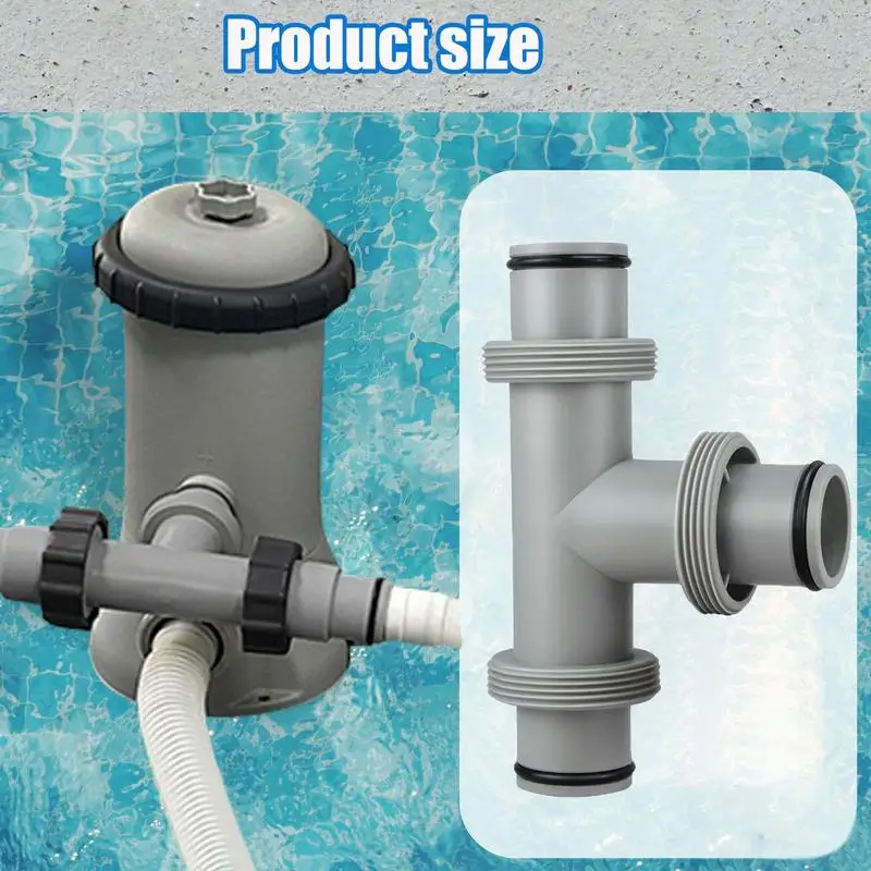 

Pool Plunger Valves Shut Off Valves Pool Accessory Attachment Easy Connection Pool Pump Hose Pool Filter Pump Hose Adapter