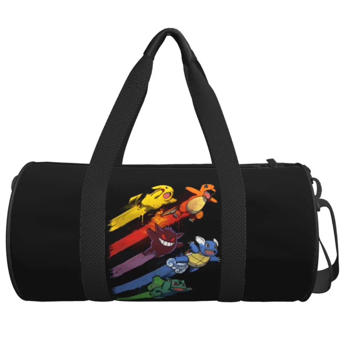 

P-Pokemons Travel Bag Luggage Sports Bags Large Novelty Gym Bag Male Female Design Oxford Fitness Bag