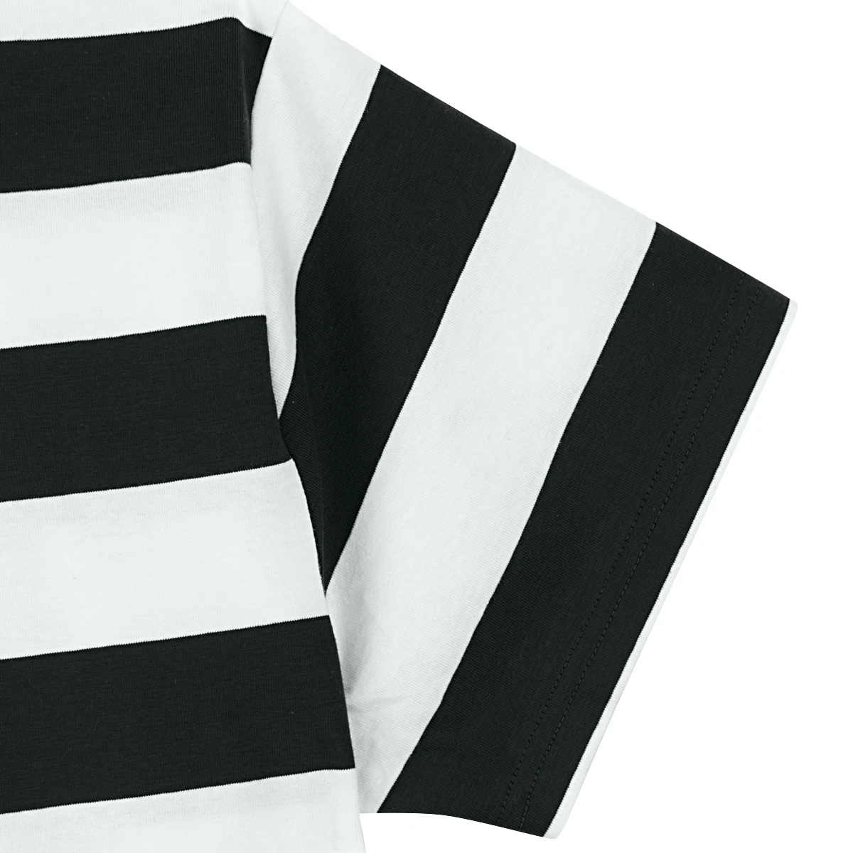 Black White Striped T-Shirt Men Basic Crewneck Short Sleeve Casual Daily Tops Halloween Costume Theme Party Tee Clothes