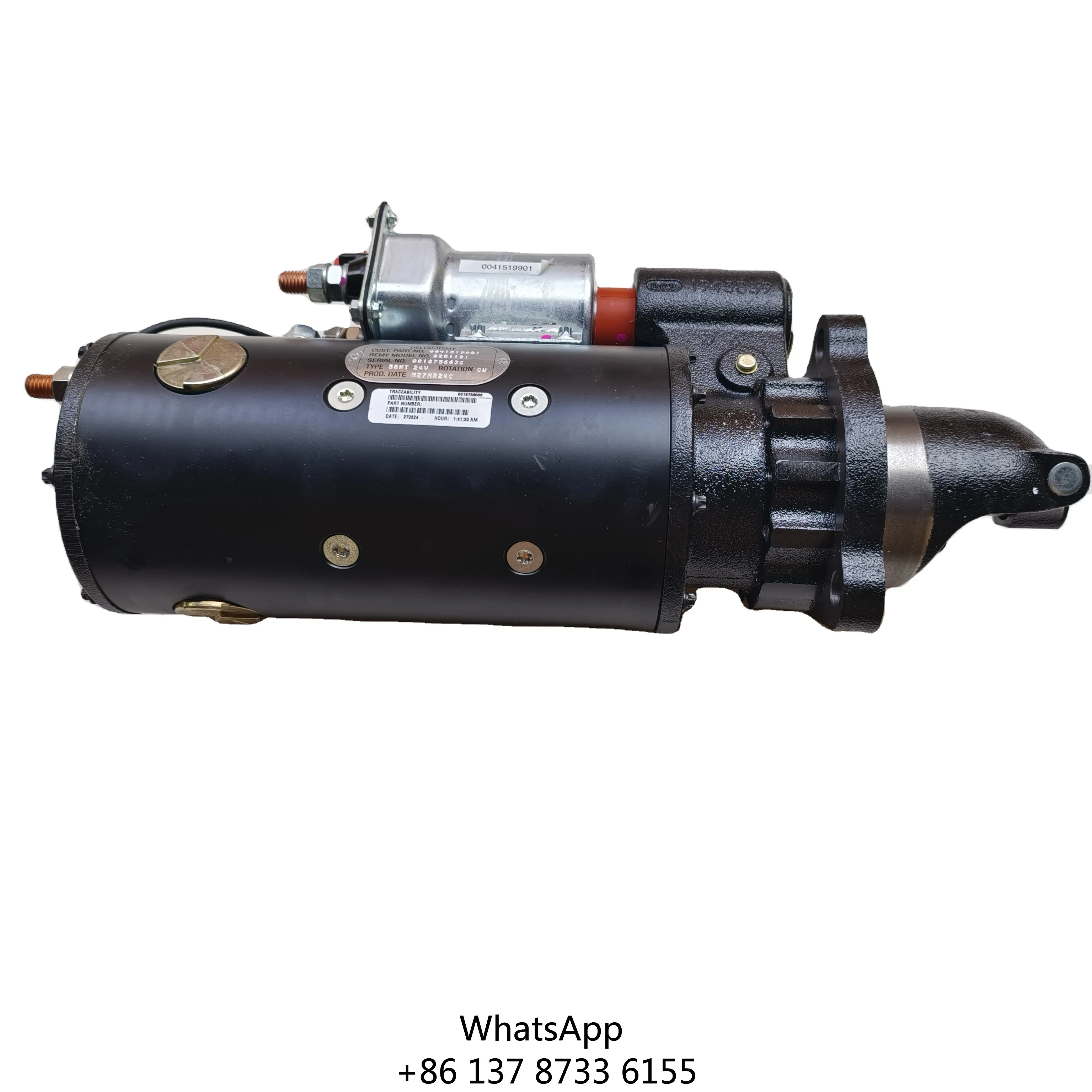 Genuine Diesel Engine 24V 9KW 11T Starter E0041519901 For MTU S2000/4000 Series Engine Part