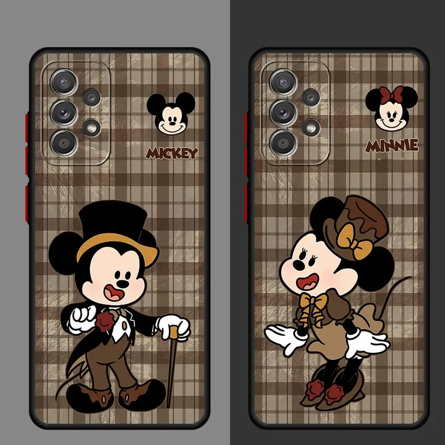 Disney Mickey Mouse Minnie Phone case for Samsung Galaxy Note 20 Ultra 10 Note10Plus Note 9 8 S10 4G S9 S8 Plus soft funda cases