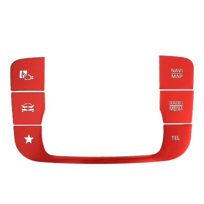 

Center Console Multimedia Mouse Switch Buttons Cover Stickers For Mercedes Benz A B Class W177 W247 W167 GLE GLS GLB