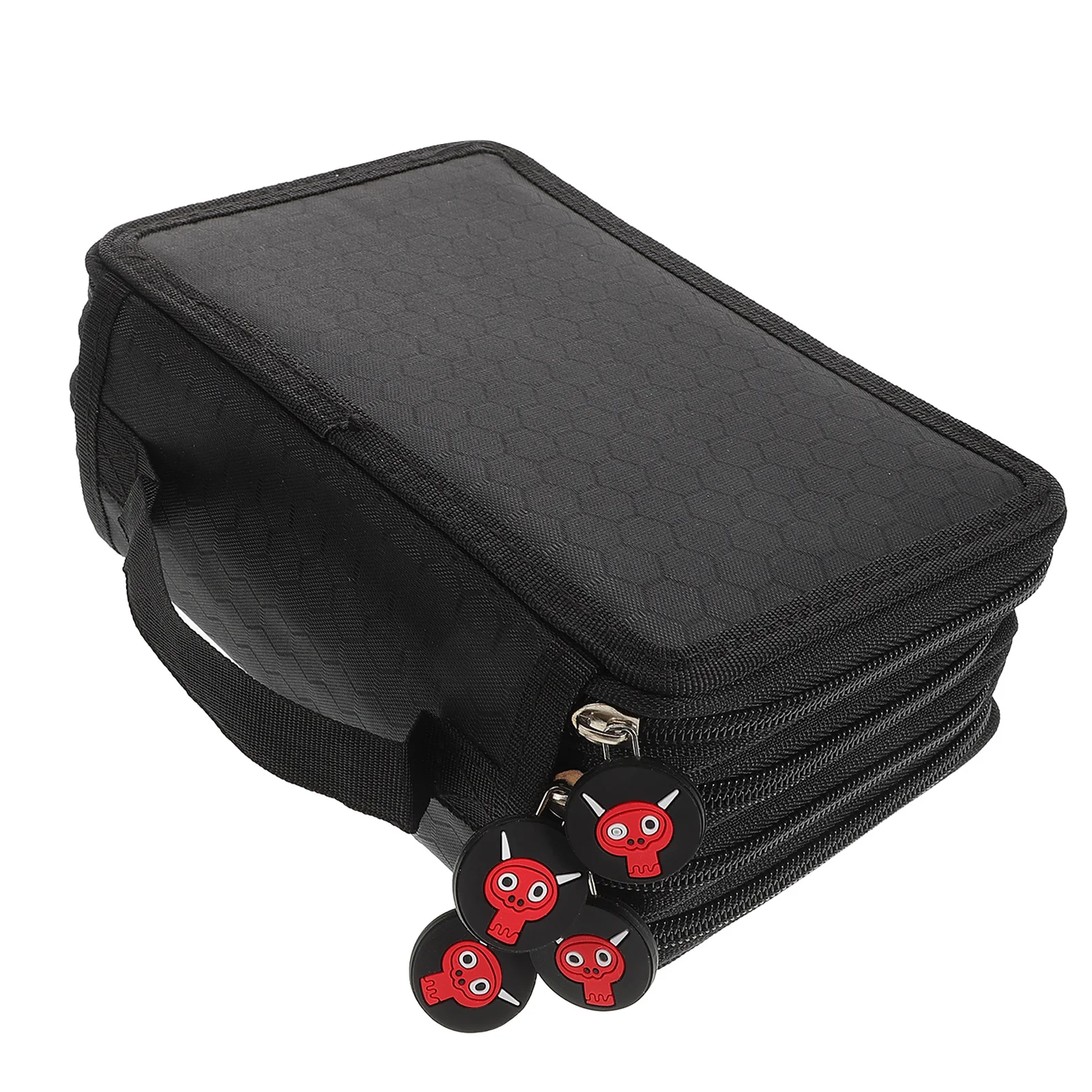 

1pc 72 Slots Pen Bag Colored Pencil Case with Compartments Large Organizer for Watercolor Gel Pencils Art Stationery Storage