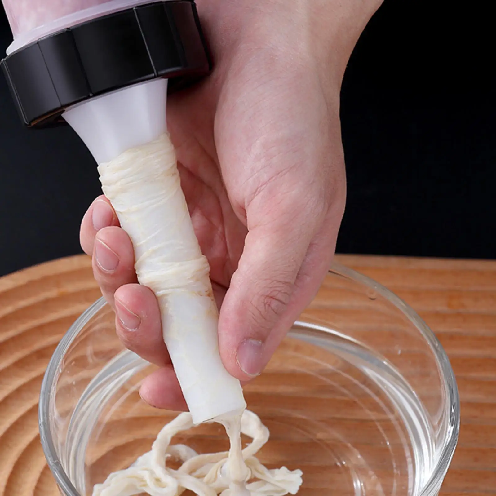 DIY Sausage Stuffer Filler Kit for Family Cooking with 3 Interchangeable Funnel Tubes Manual Meat Grinder Accessory Home Use - view 6