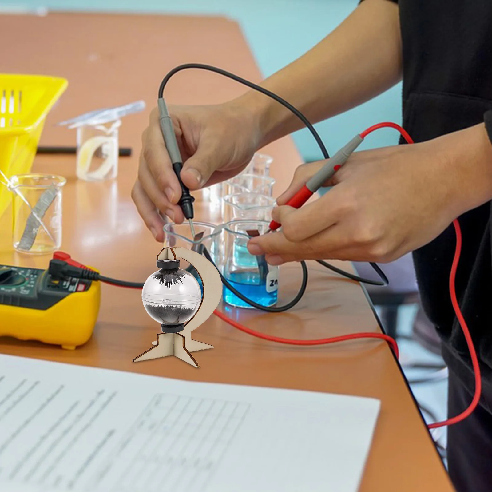 1 Set Magnetic Field Experiment Material Kit For Kids Diy Science Project Stem Education Physics Learning Tool Craft Making Set