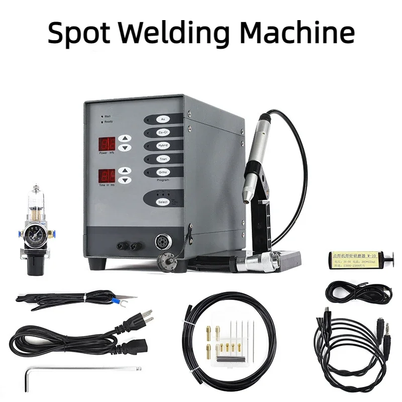 110V/220V Argon Welder Automatic Numerical Control Touch Pulse Arc Spot Welder Spot Welding Machine for Jewelry Dentistry