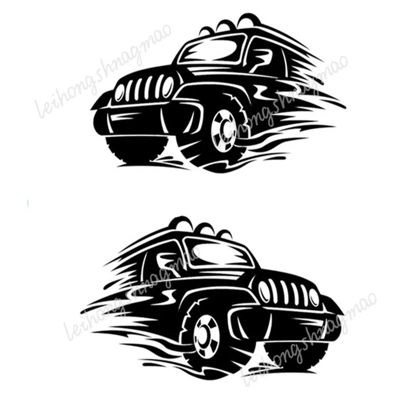 

Personalized Off-road Vehicle Stickers Car Door and Rear Modification Decorative Stickers Car Scratch Covers Waterproof and Sun