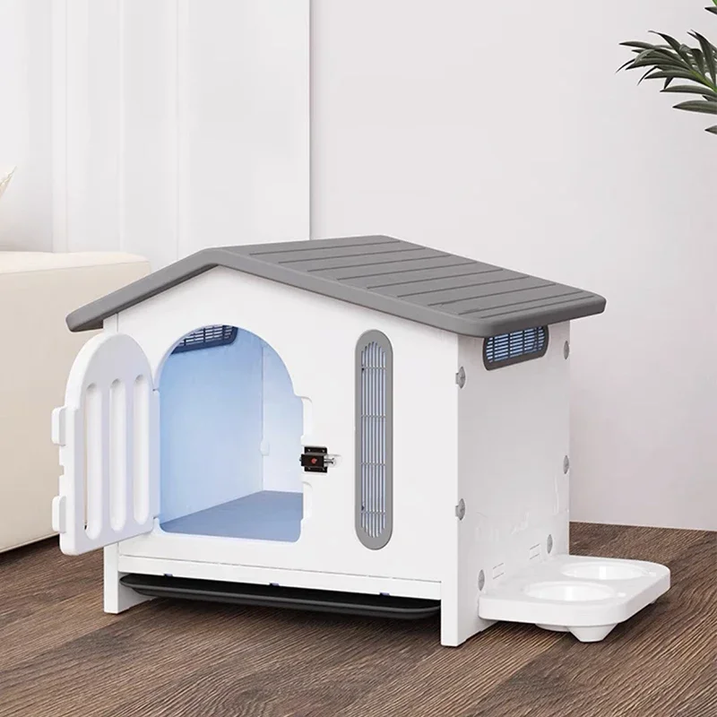 New design cheap multifunction plastic pet house kennels cages dog cage