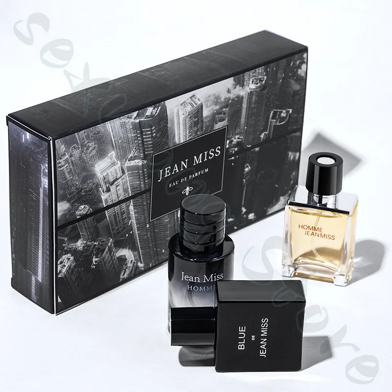 Xiaocheng Yixiang Herenpak Blauw Parfum Wilde Aarde Set Romantische Ontmoeting Fris En Elegant Langdurig Parfum