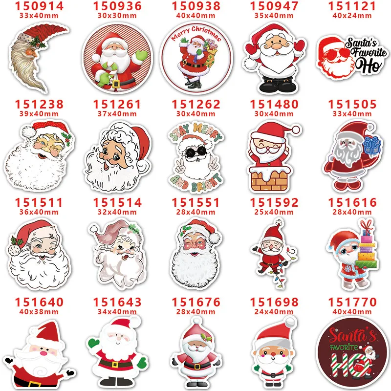 10 Pieces Santa Cla…