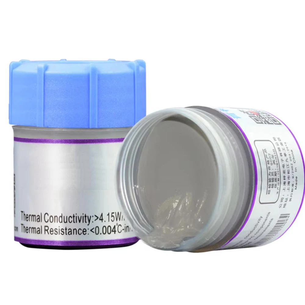 25g Silver Thermal Compound Paste for Coolers Heat Sink Paste Thermal Grease VGA Heatsink Plaste High Durability for CPU GPU PS4