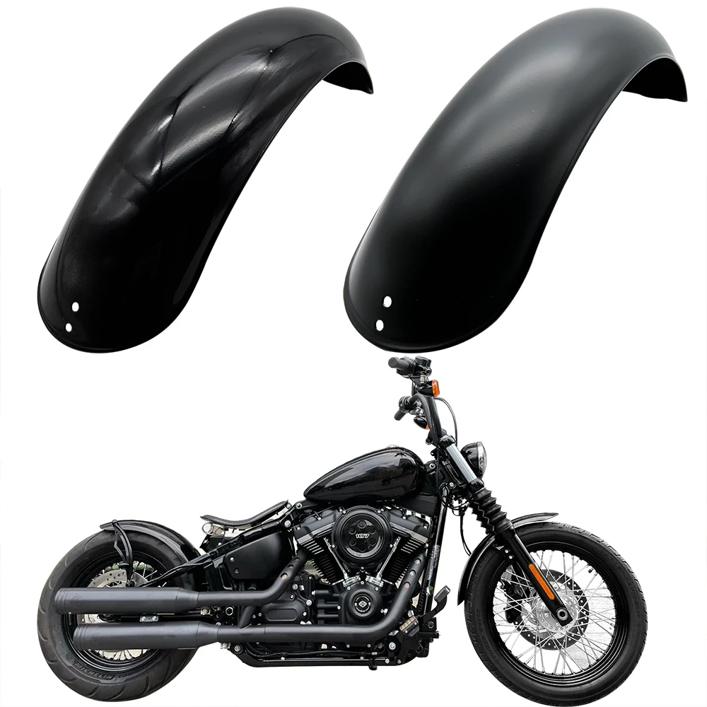 Motorcycle Retro Rear Motorcycle Chrome Metal Fender Mudguard Cover for Vintage BOB Bobber