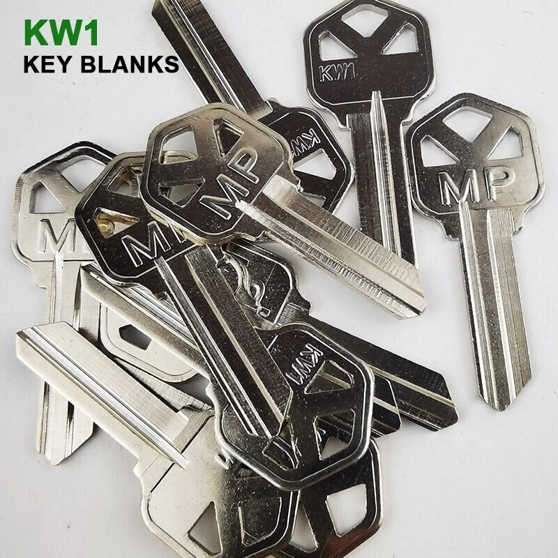 KW1 Key Blanks Nickel Key for house keys